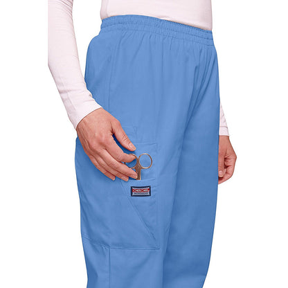 Cherokee CH4200 Elasticated Scrub Trousers, Ceil, Size XS