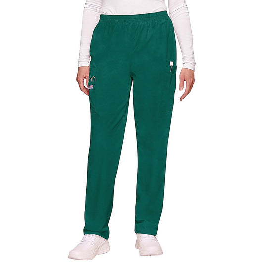 Cherokee CH4200 Elasticated Scrub Trousers, Hunter Green, Size XS