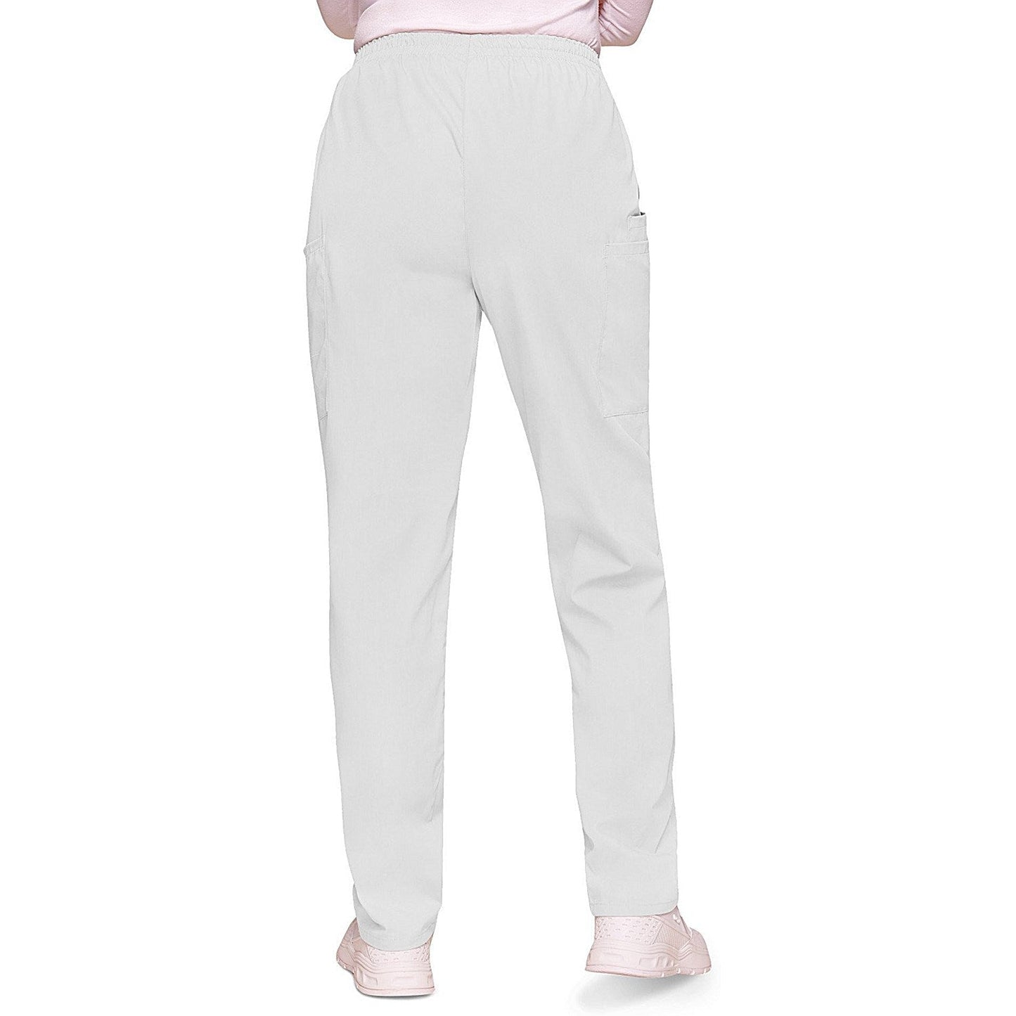 Cherokee CH4200 Elasticated Scrub Trousers, White, Size XS