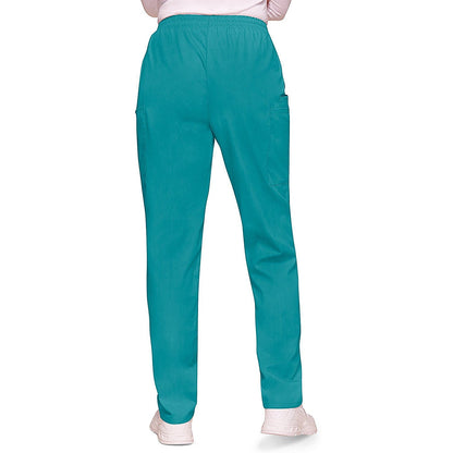 Cherokee CH4200 Elasticated Scrub Trousers, Teal, Size 2XL