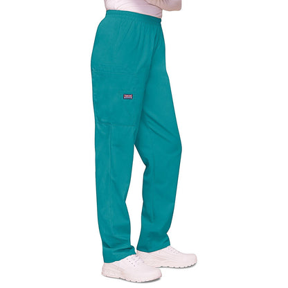 Cherokee CH4200 Elasticated Scrub Trousers, Teal, Size 2XL