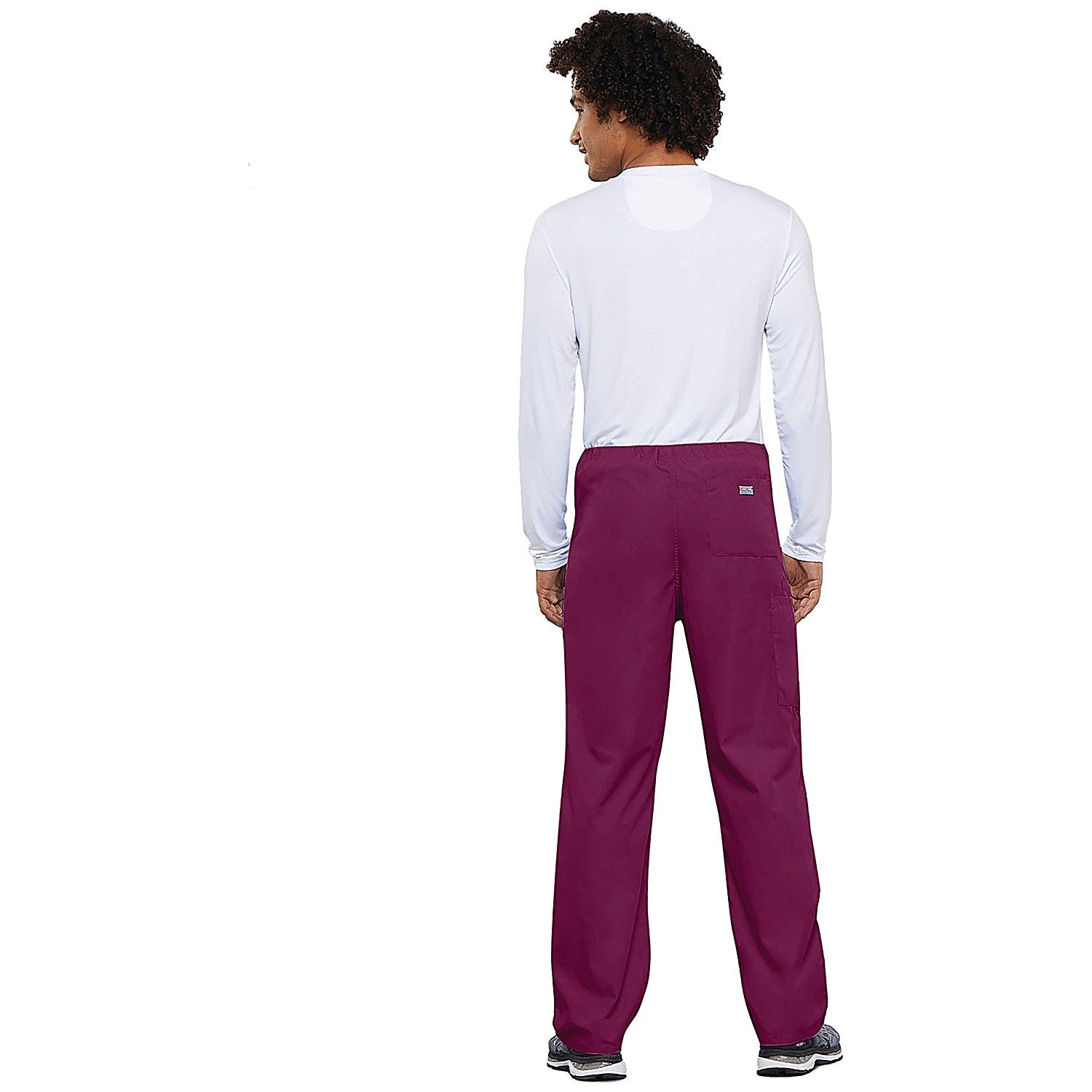 Cherokee Unisex Drawstring Scrub Trousers, Wine, XS Easy2Order : WIS25269