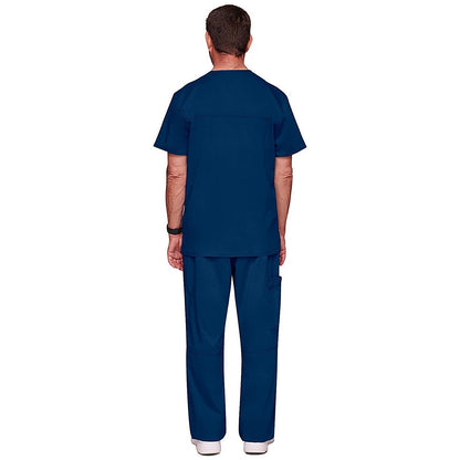 Cherokee Revolution WW670 V Neck Scrub Top, Navy, Size Small