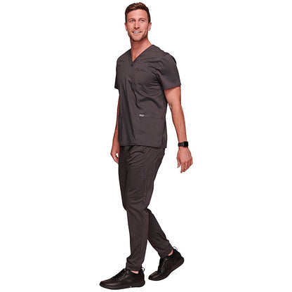 Cherokee Revolution WW670 V Neck Scrub Top, Pewter, Size Large Easy2Order : WIS25369