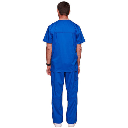 Cherokee Revolution WW670 V Neck Scrub Top, Royal Blue, Size Large