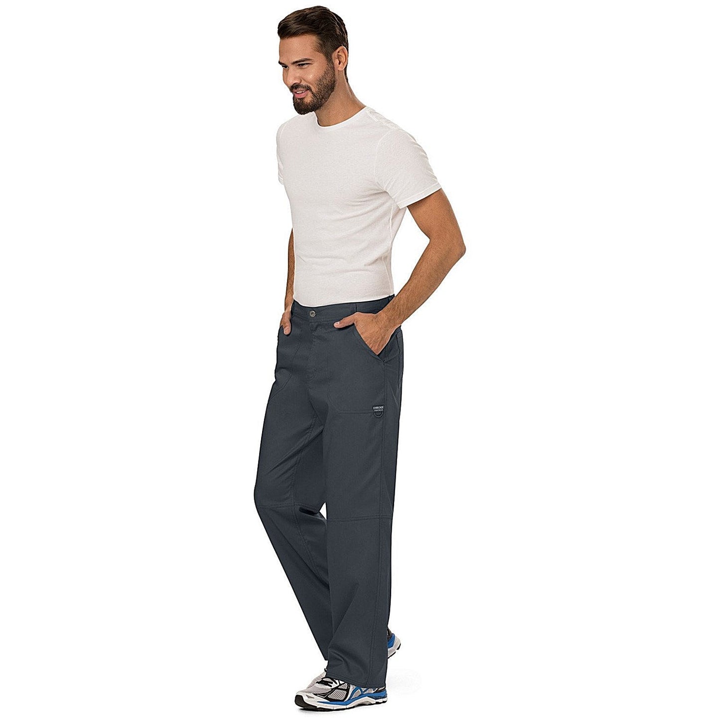 Cherokee Revolution WW140 Scrub Trousers, Pewter, Size Medium