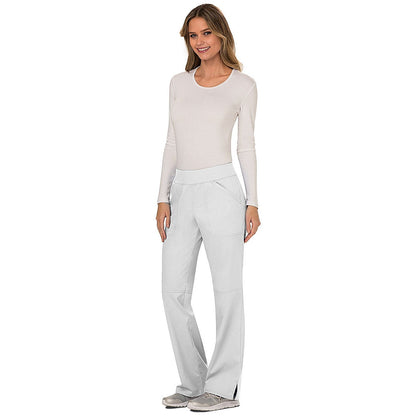 Cherokee Revolution WW110 Women's Mid-Rise Cargo Scrub Trousers, White, 2XS Easy2Order : WIS25566