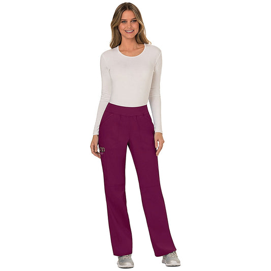 Cherokee Revolution Female Cargo Trousers, Wine, Large