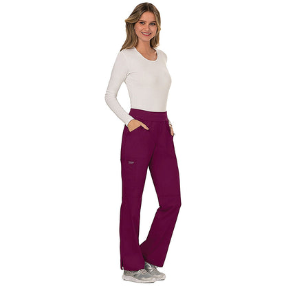 Cherokee Revolution Female Cargo Trousers, Wine, Large