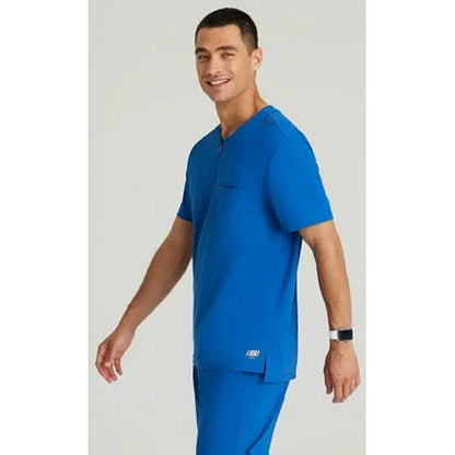 Skechers Slip-ins Flex Knit Scrub Top, Royal Blue, 5XL
