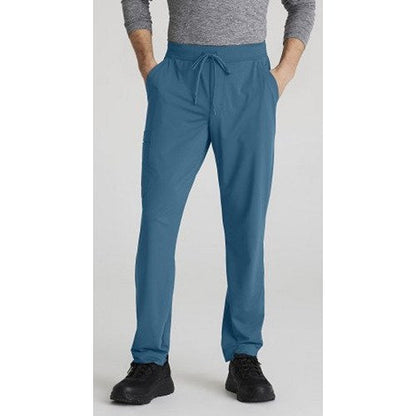 Skechers Slip-ins Rebound Knit Scrub Trousers, Bahama Blue, Small, Tall Leg Easy2Order : WIS27858