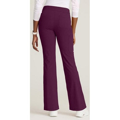 Skechers Slip-ins Rebound Knit Scrub Trousers, Wine Red, 5XL, Regular Leg