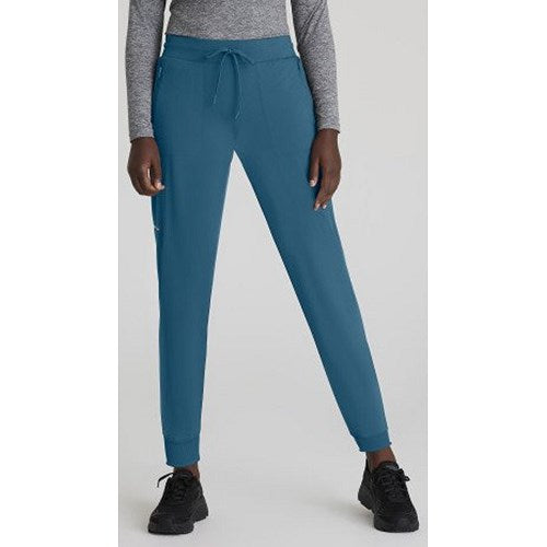 Skechers Slip-ins Pace Knit Scrub Joggers, Bahama Blue, 3XL, Regular Leg