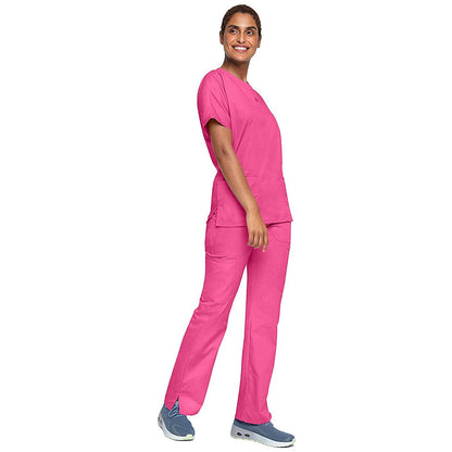 Cherokee 4700 Unisex Scrub Top, Shocking Pink, Small Easy2Order : WIS28907