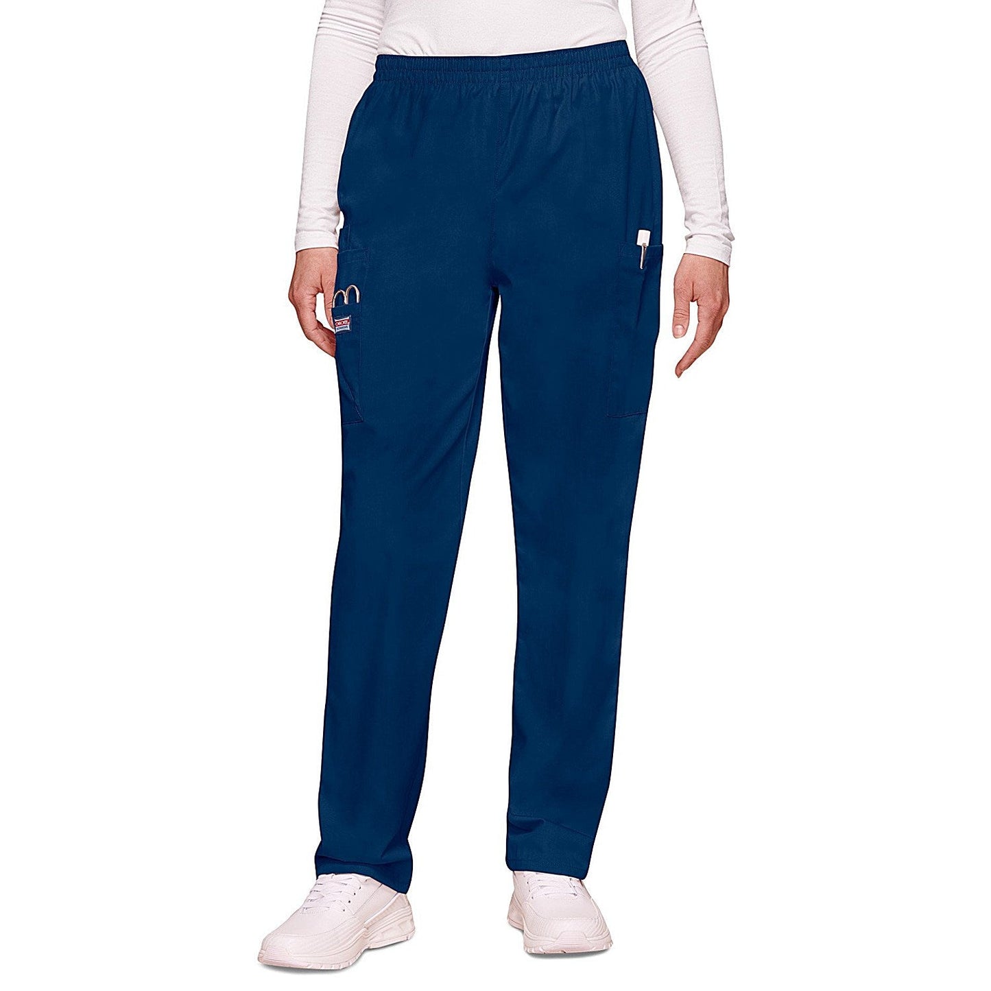 Cherokee CH4200 Elasticated Scrub Trousers, Navy, Size 3XL