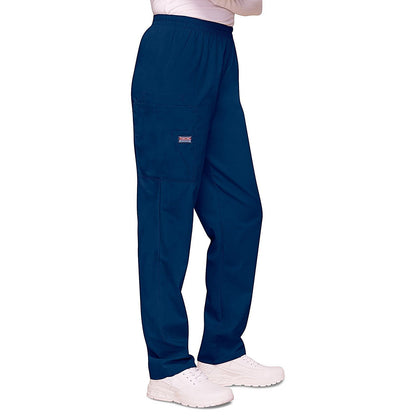 Cherokee CH4200 Elasticated Scrub Trousers, Navy, Size Small