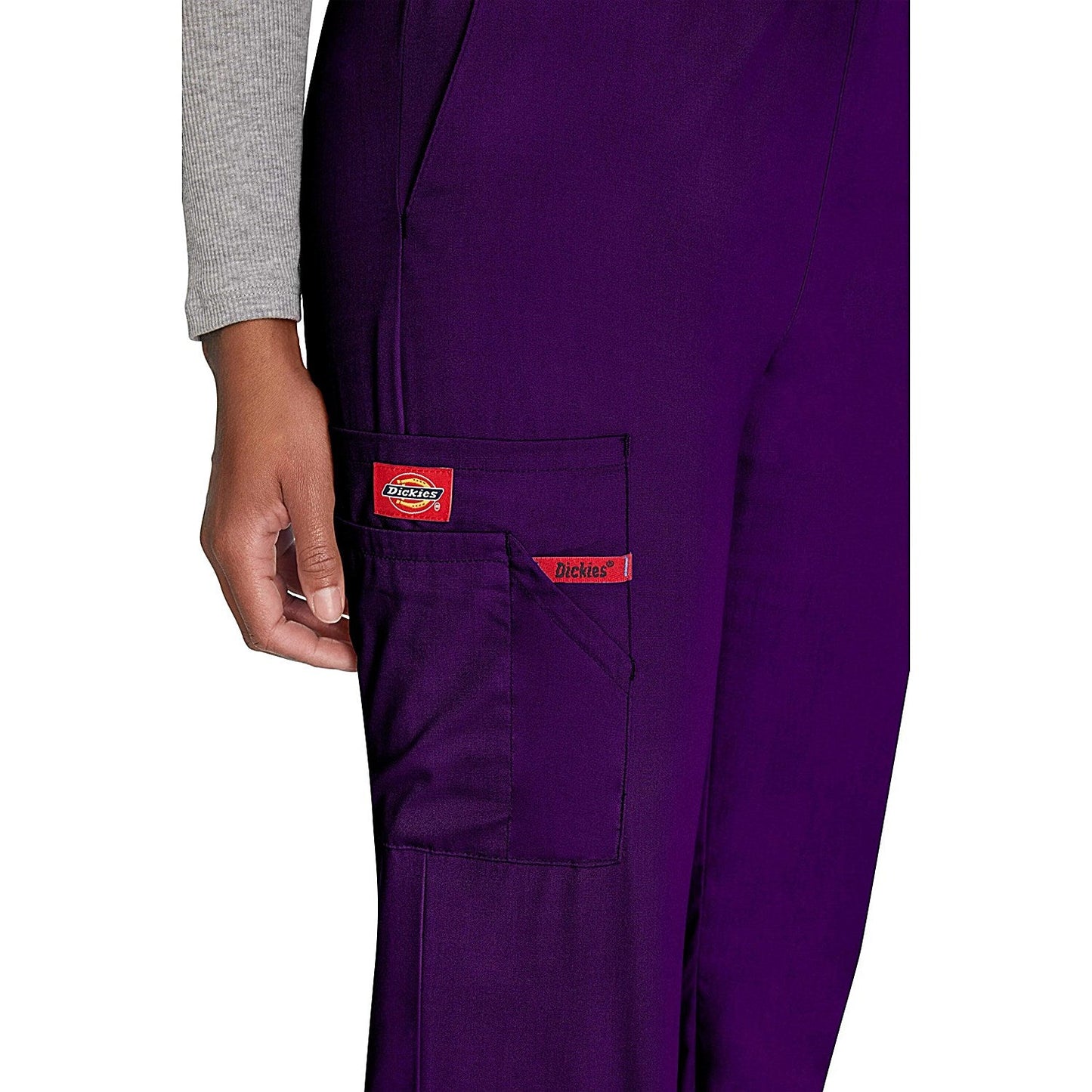 Dickies Signature Tapered Leg Scrub Pants, Eggplant Purple, XS Easy2Order : WIS29535