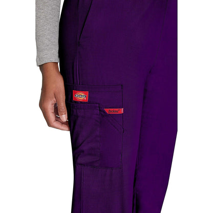 Dickies Signature Tapered Leg Scrub Pants, Eggplant Purple, XS Easy2Order : WIS29535