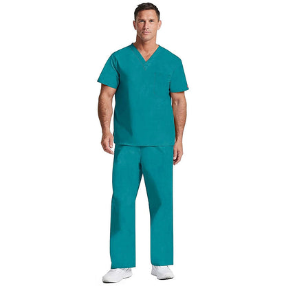 Dickies Signature Unisex Scrub Top, Teal, 2XL