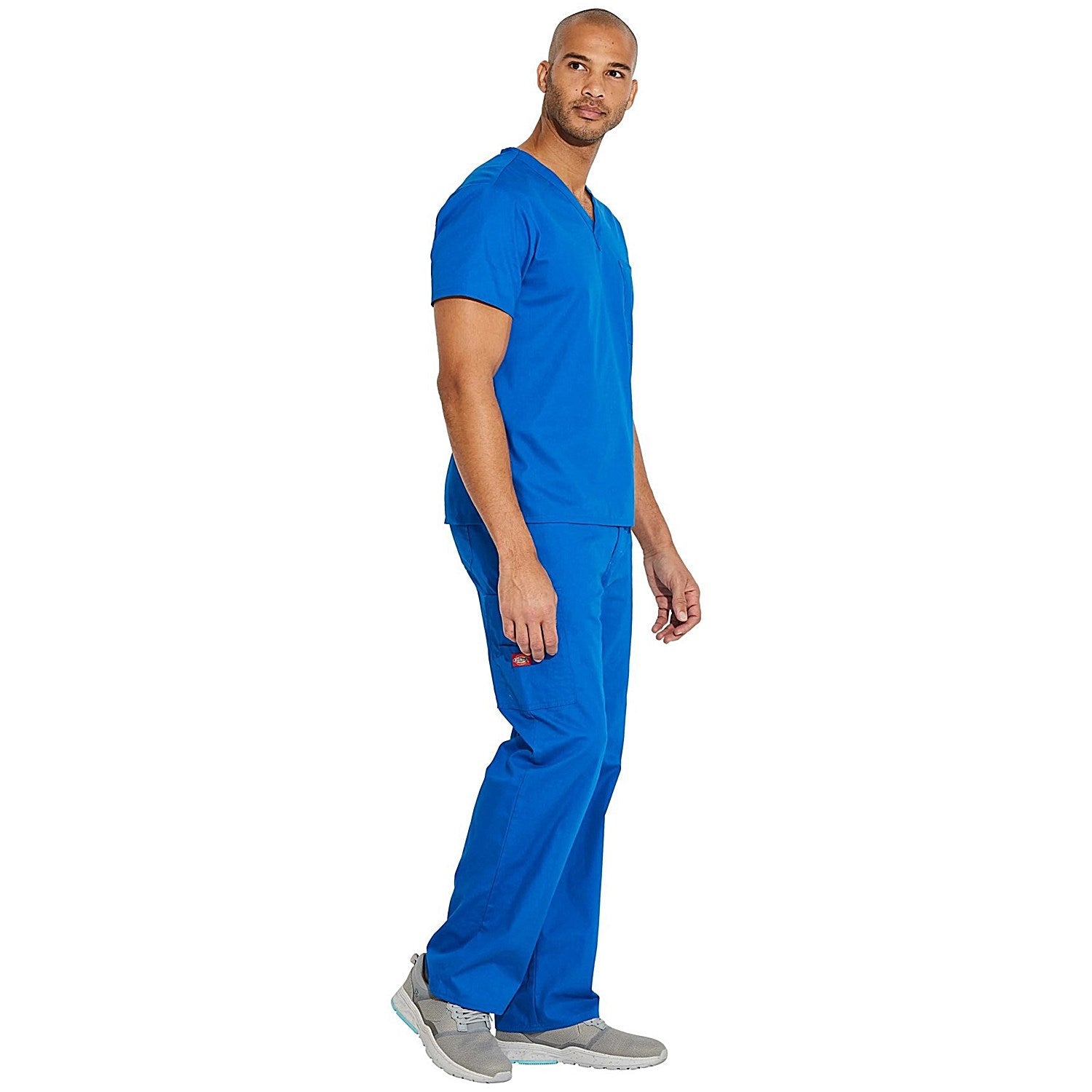 Dickies Signature Unisex Scrub Top, Royal Blue, 2XL Easy2Order : WIS30033