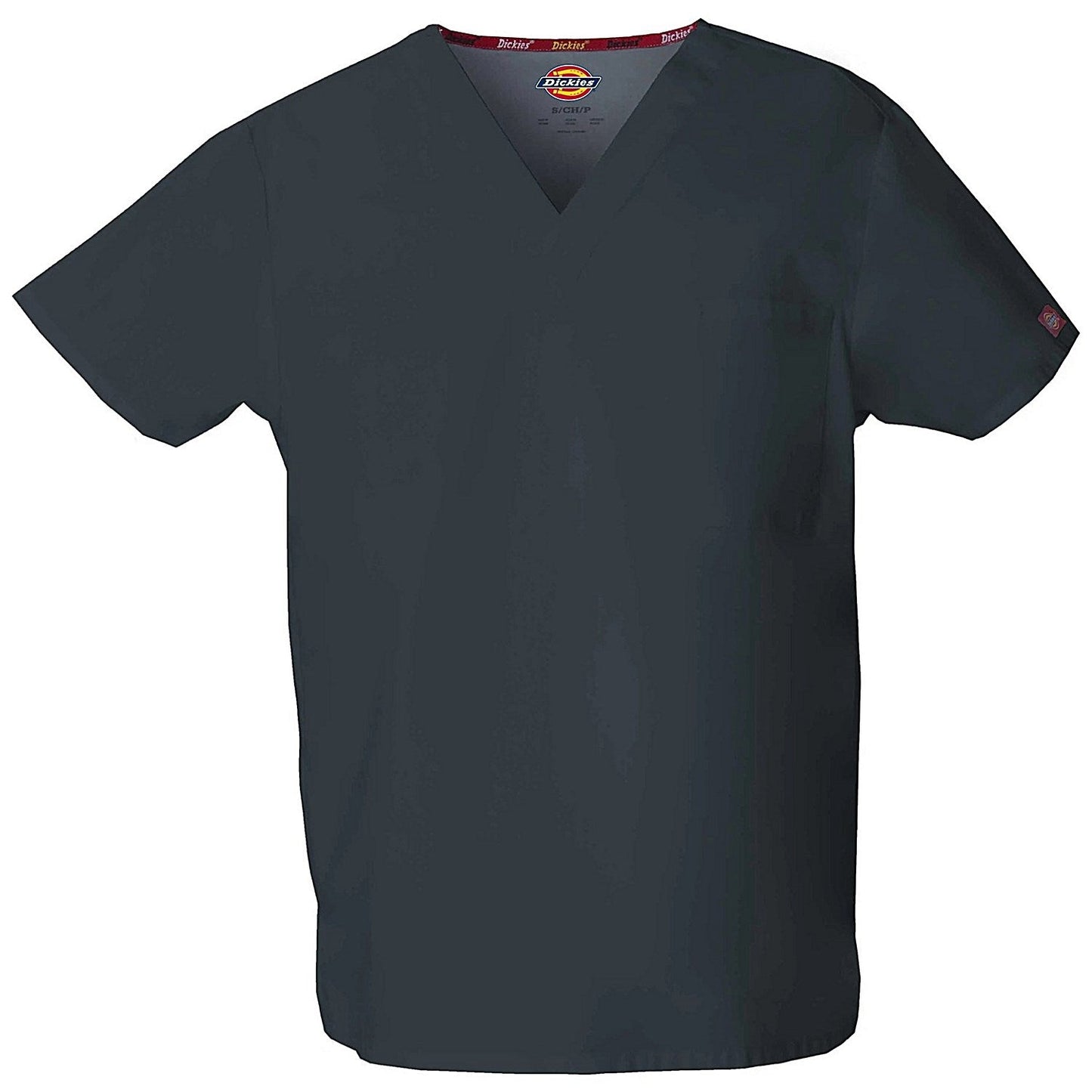 Dickies Signature Unisex Scrub Top, Pewter Grey, XL