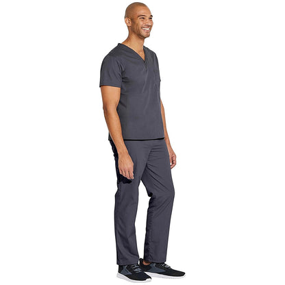 Dickies Signature Unisex Scrub Top, Pewter Grey, XL
