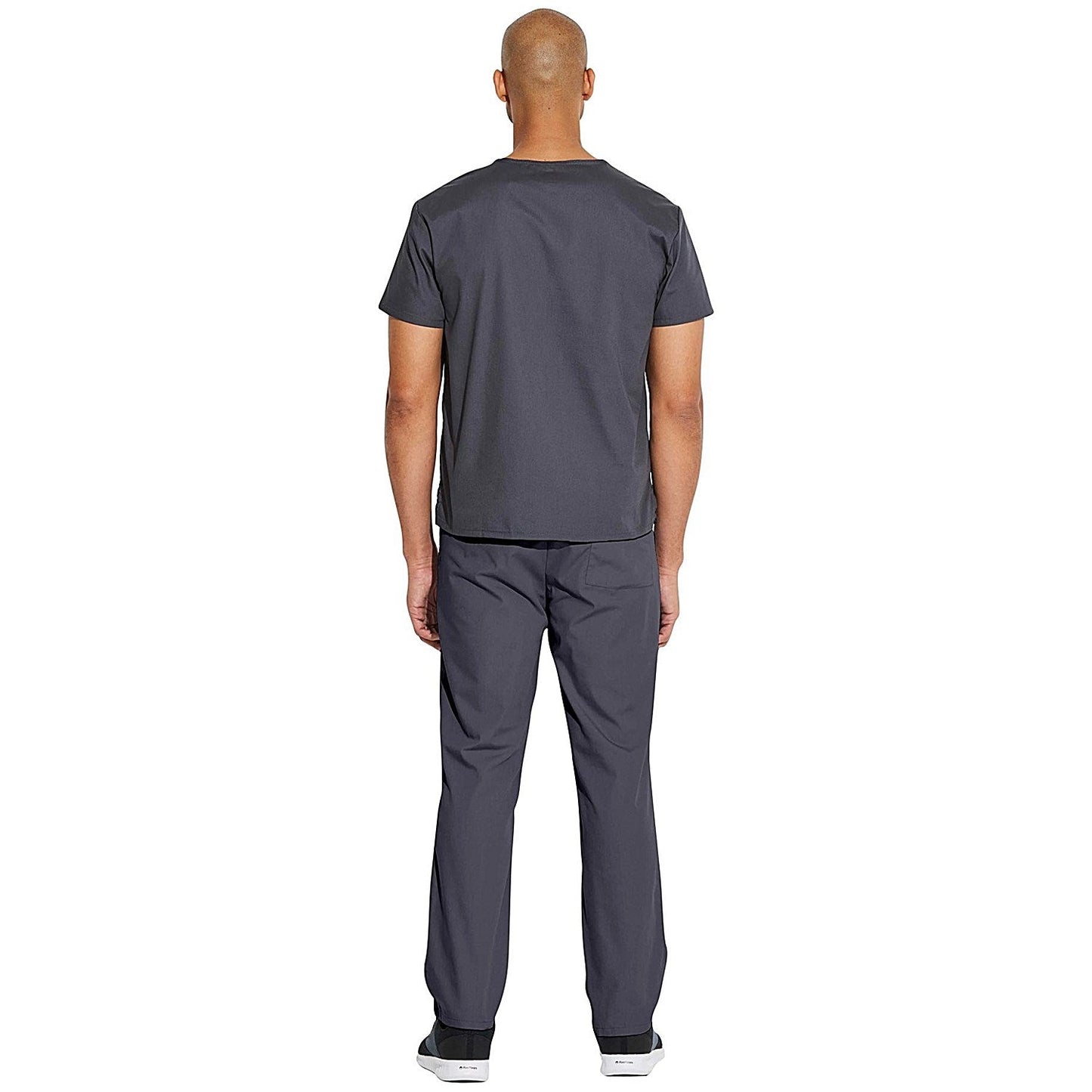 Dickies Signature Unisex Scrub Top, Pewter Grey, XL