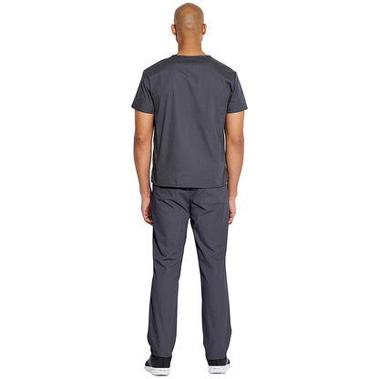 Dickies Signature Unisex Scrub Top, Pewter Grey, XL