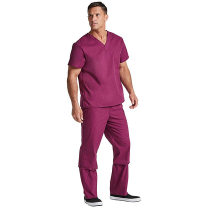 Dickies Signature Unisex Scrub Top, Wine Red, XL Easy2Order : WIS30070