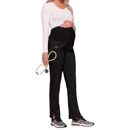 Cherokee WWE155 Revolution Maternity Trousers, Black, Size Large