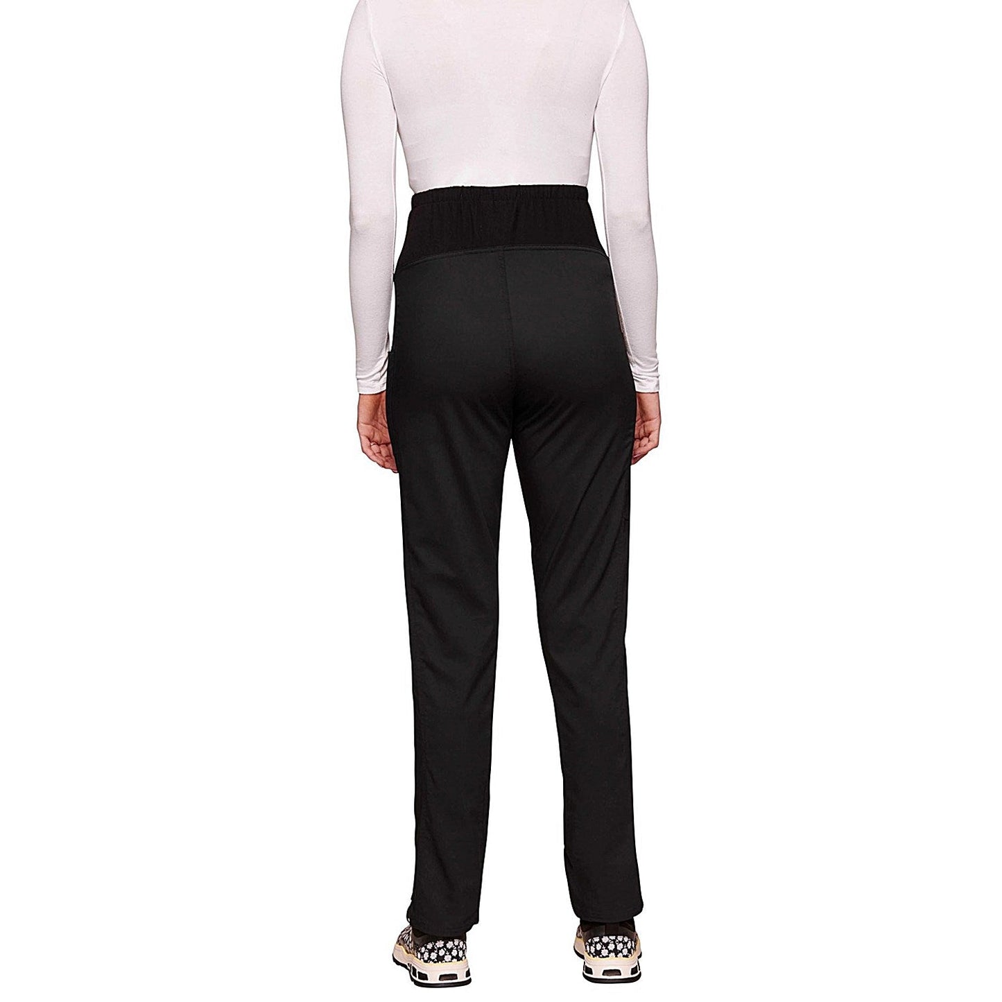 Cherokee WWE155 Revolution Maternity Trousers, Black, Size XL