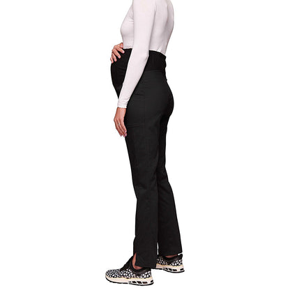 Cherokee WWE155 Revolution Maternity Trousers, Black, Size XL