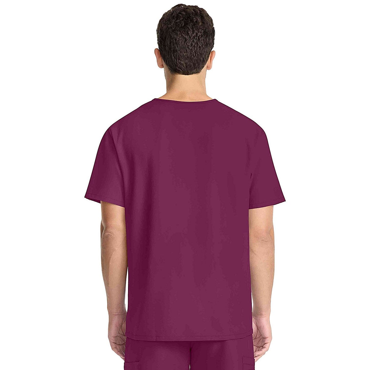 Cherokee Originals Ultra Female V-neck Scrub Top, Wine Red, Large