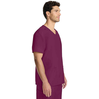 Cherokee Originals Ultra Female V-neck Scrub Top, Wine Red, XL