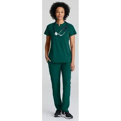 Barco One Flux Scrub Top, Hunter Green, 2XL