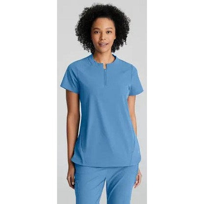 Barco One Flux Scrub Top, Ceil Blue, 3XL