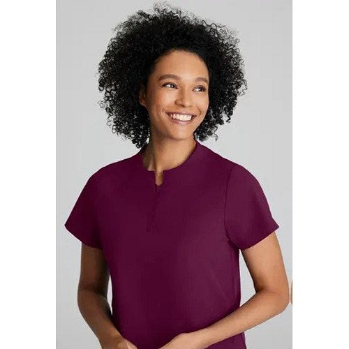 Barco One Flux Scrub Top, Wine Red, 2XL