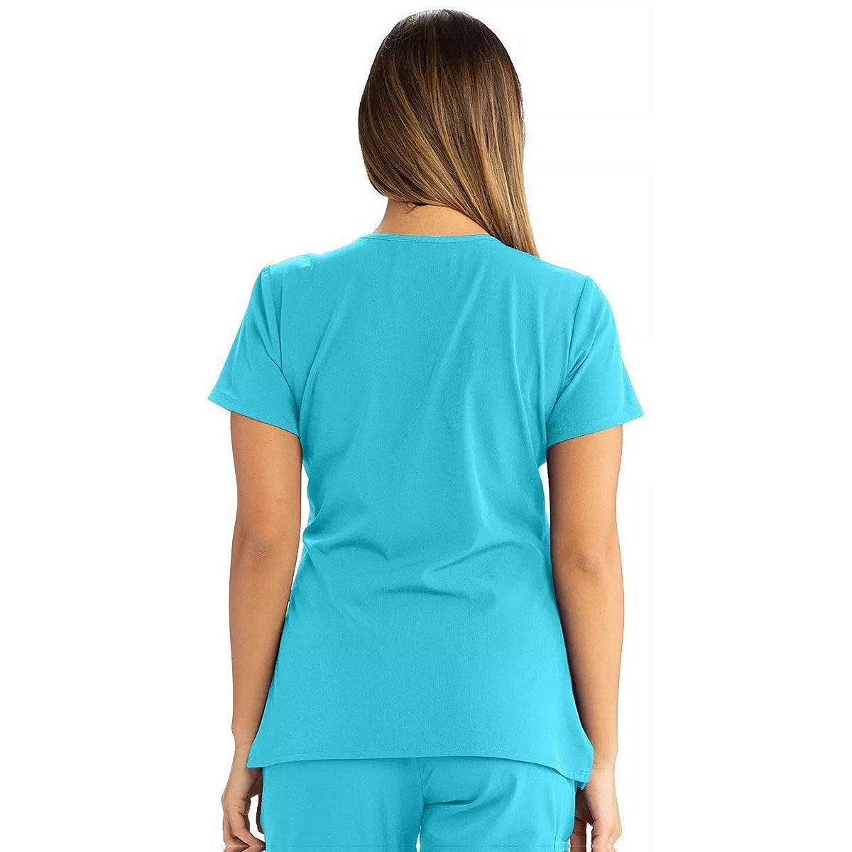 Skechers Reliance Scrub Top, Turquoise, 5XL Easy2Order : WIS36650