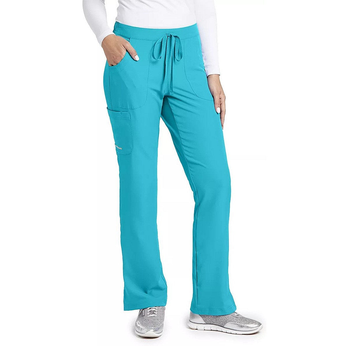 Skechers SK201 Reliance Trousers, Turquoise, Small, Regular Leg