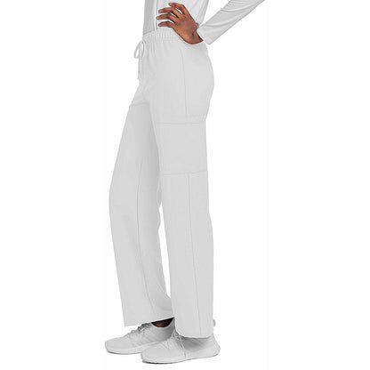 Cherokee Originals Ultra Unisex Scrub Trousers, White, Large Easy2Order : WIS38073