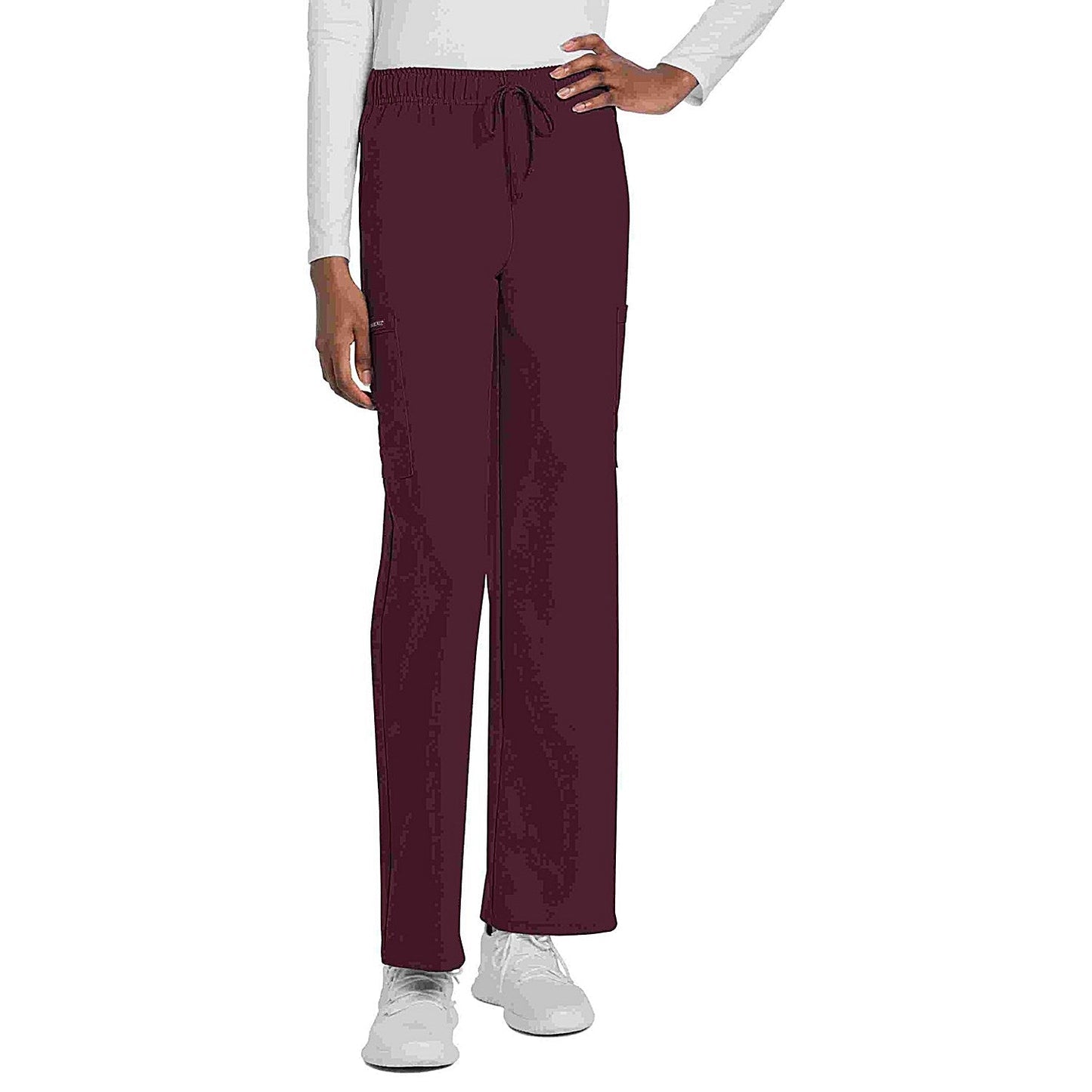 Cherokee Originals Ultra Unisex Scrub Trousers, Wine Red, Large