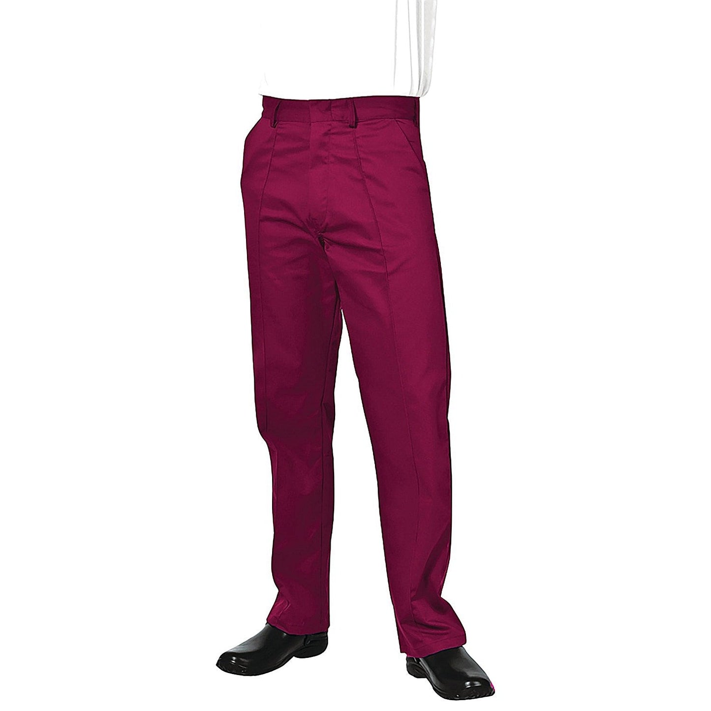 Work in Style MT037 Male Healthcare Trousers, Maroon, Size 38 Inch Easy2Order : WIS46384
