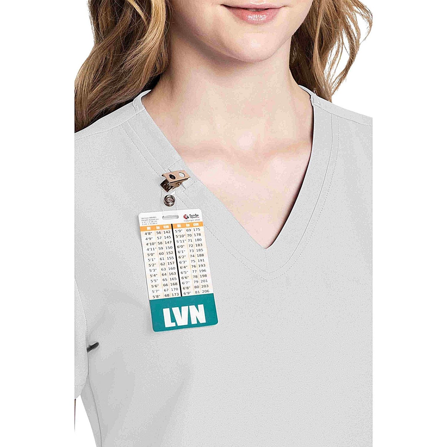 Cherokee Originals Ultra Female V-neck Scrub Top, White, 3XL