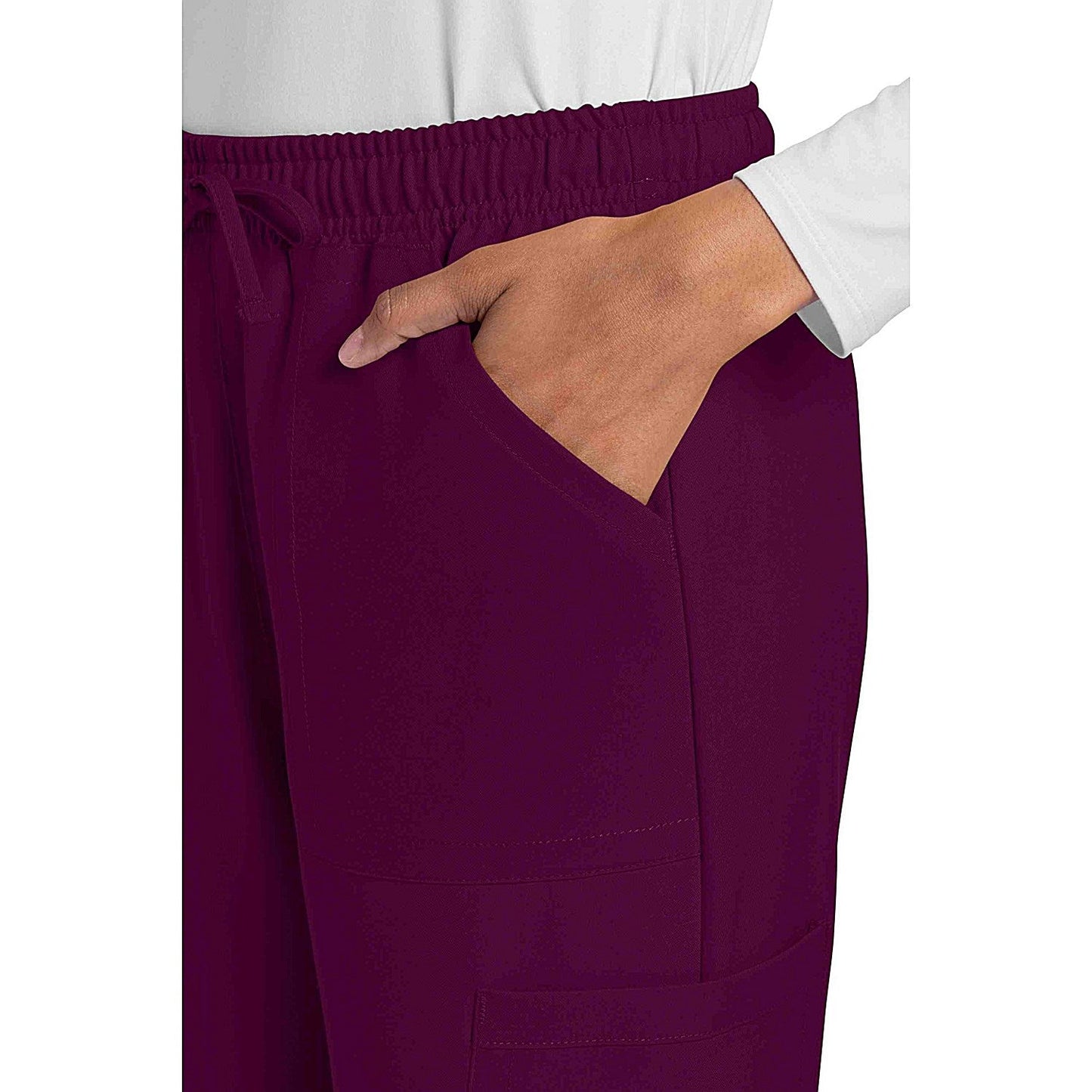 Cherokee Originals Ultra Women's Medical Scrub Trousers, Wine Red, XS