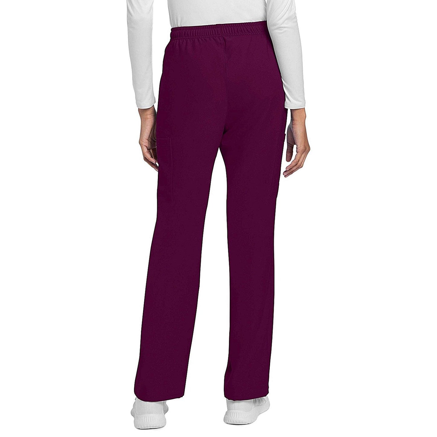 Cherokee Originals Ultra Women's Medical Scrub Trousers, Wine Red, 2XS