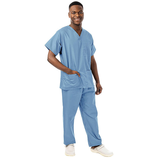 334LW Unisex Lightweight Scrub Top, Ceil, Size 2XL