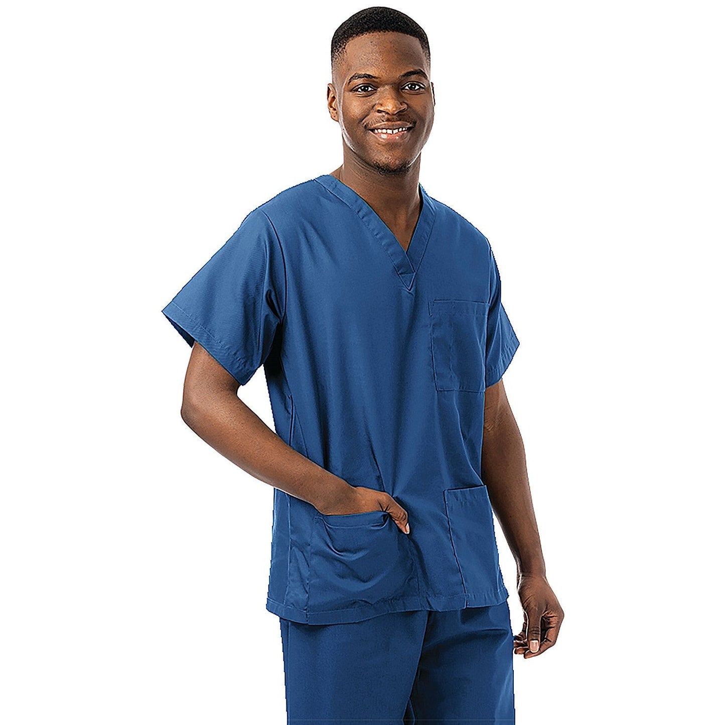 334LW Unisex Lightweight Scrub Top, Cornflower, Size XS Easy2Order : WIS55234
