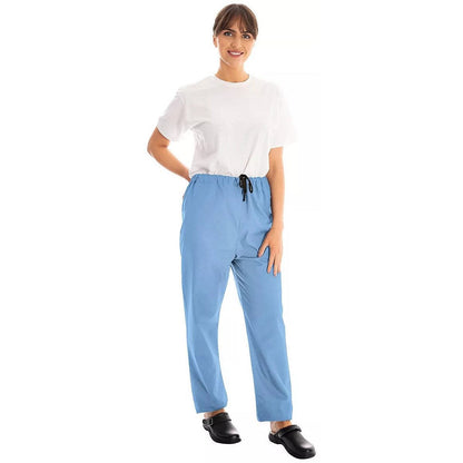 334LWT Unisex Lightweight Scrub Trousers, Ceil, Size Medium