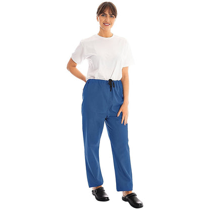 334LWT Unisex Lightweight Scrub Trousers, Cornflower, Size Large