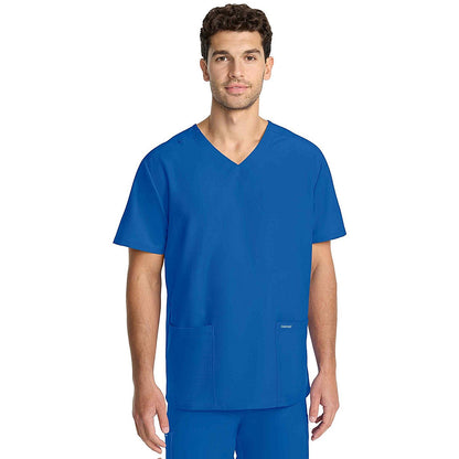 Cherokee Originals Ultra Female V-neck Scrub Top, Royal Blue, Large